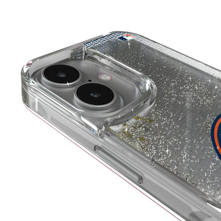 Houston Astros Linen Glitter Phone Case for Apple iPhone