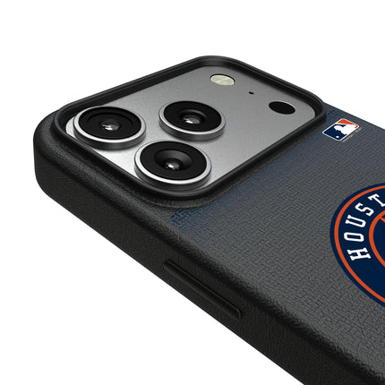 Houston Astros Linen MagSafe Compatible Phone Case for Apple iPhone