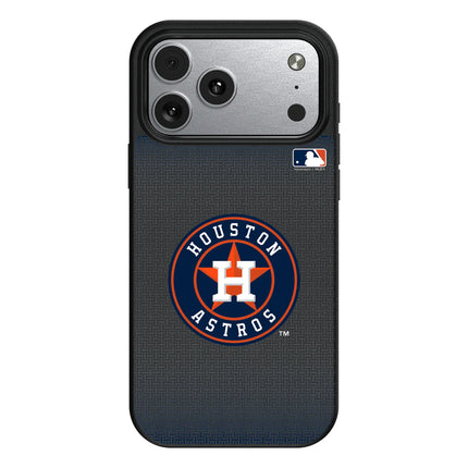 Houston Astros Linen MagSafe Compatible Phone Case for Apple iPhone