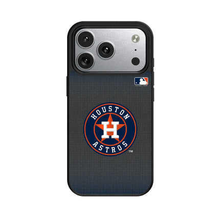 Houston Astros Linen MagSafe Compatible Phone Case for Apple iPhone