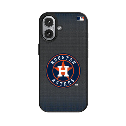Houston Astros Linen MagSafe Compatible Phone Case for Apple iPhone