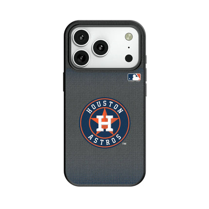 Houston Astros Linen MagSafe Compatible Phone Case for Apple iPhone