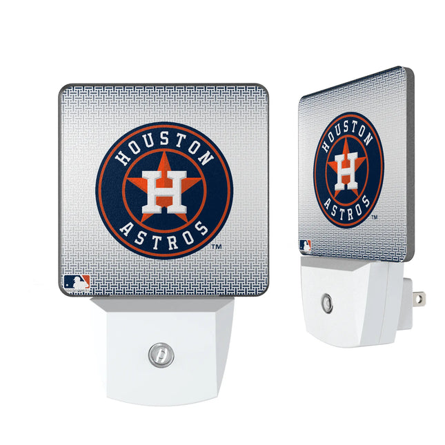 Houston Astros Linen Night Light 2-Pack