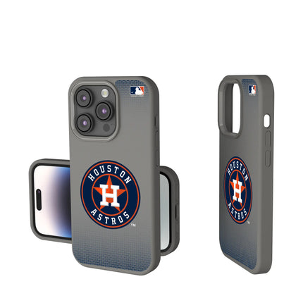 Houston Astros Linen Soft Touch Phone Case for Apple iPhone