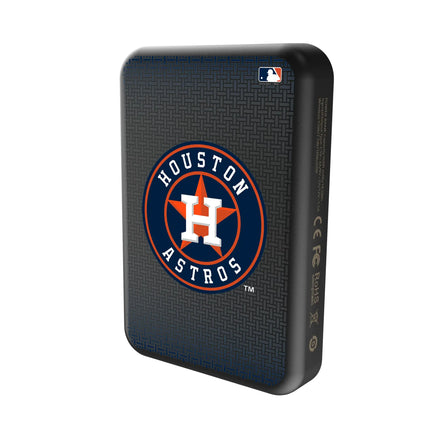 Houston Astros Linen Wireless Mag Power Bank