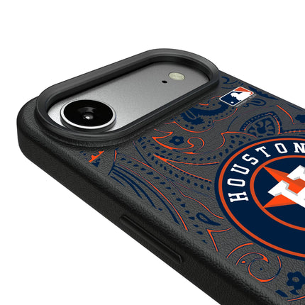 Houston Astros Paisley MagSafe Compatible Phone Case for Apple iPhone