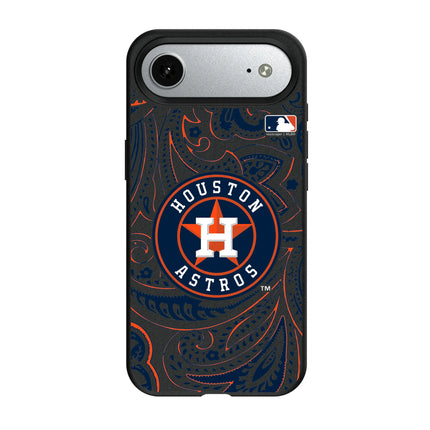Houston Astros Paisley MagSafe Compatible Phone Case for Apple iPhone