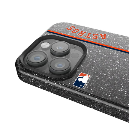 Houston Astros Sidebar Black Bling Phone Case for Apple iPhone