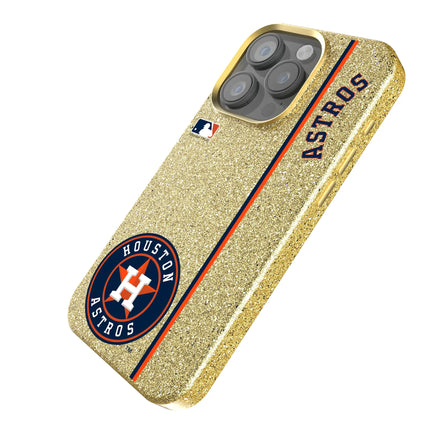 Houston Astros Sidebar Bling Phone Case for Apple iPhone