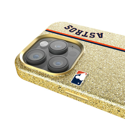 Houston Astros Sidebar Bling Phone Case for Apple iPhone