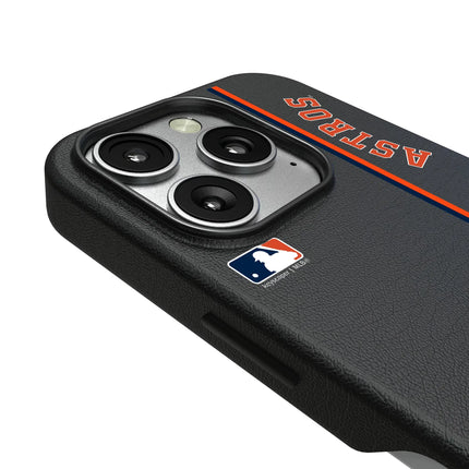 Houston Astros Sidebar MagSafe Compatible Phone Case for Apple iPhone