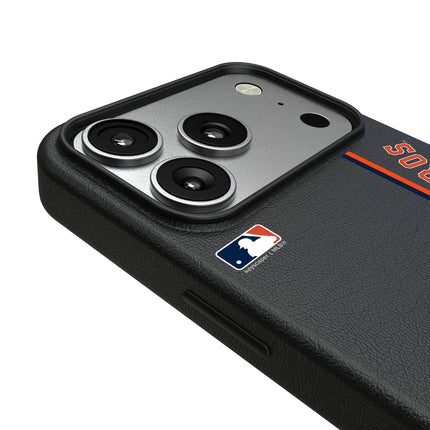 Houston Astros Sidebar MagSafe Compatible Phone Case for Apple iPhone
