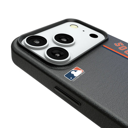 Houston Astros Sidebar MagSafe Compatible Phone Case for Apple iPhone