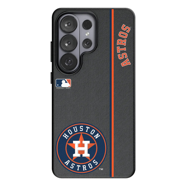 Houston Astros Sidebar MagSafe Compatible Phone Case for Samsung Galaxy
