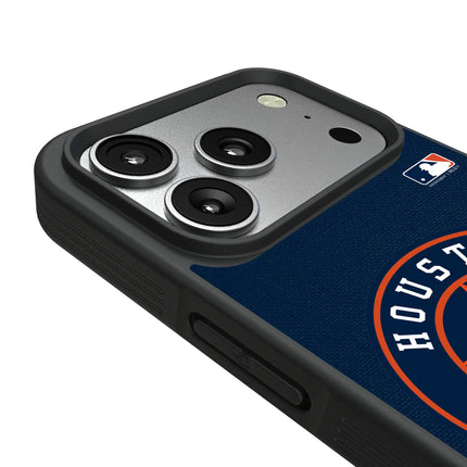 Houston Astros Solid Bump Phone Case for Apple iPhone