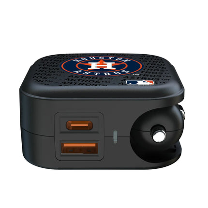 Houston Astros Text Backdrop 2 in 1 USB A/C Charger