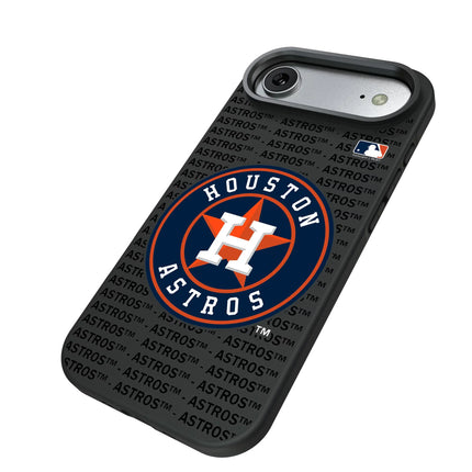 Houston Astros Text Backdrop Bump Phone Case for Apple iPhone