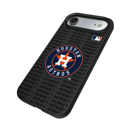 Houston Astros Text Backdrop MagSafe Compatible Phone Case for Apple iPhone