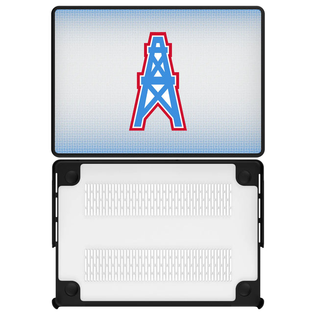 Houston Oilers Historic Collection Linen Laptop Case for Apple MacBook