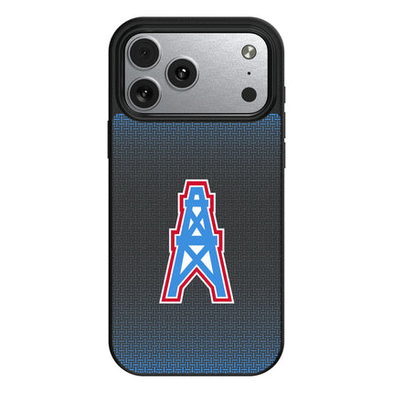 Houston Oilers Historic Collection Linen MagSafe Compatible Phone Case for Apple iPhone
