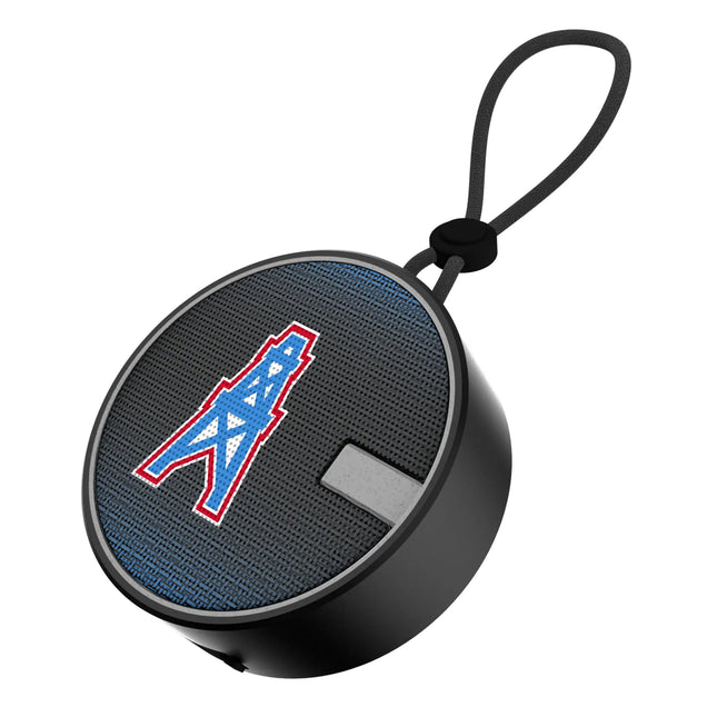 Houston Oilers Historic Collection Linen Waterproof Speaker