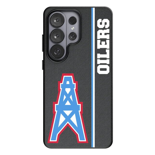Houston Oilers Historic Collection Sidebar MagSafe Compatible Phone Case for Samsung Galaxy