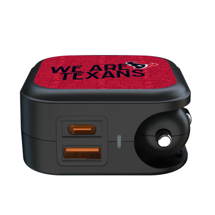 Houston Texans Deco 2 in 1 USB A/C Charger