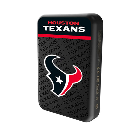 Houston Texans Endzone Plus Wireless Mag Power Bank