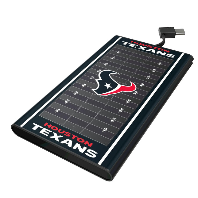 Houston Texans Field 5000mAh Flat Powerbank