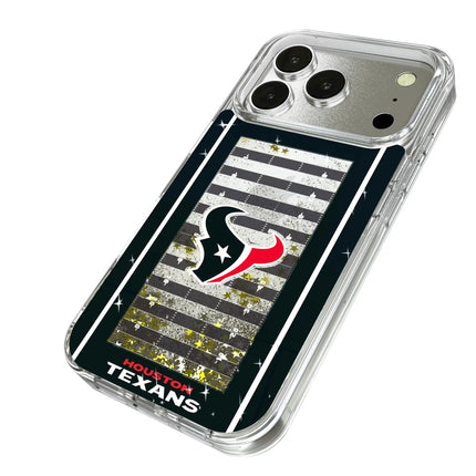 Houston Texans Field Glitter Phone Case for Apple iPhone