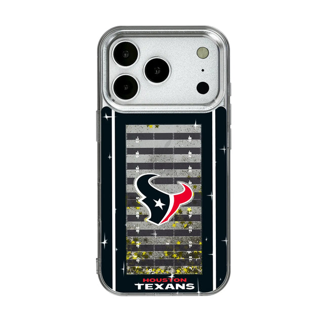 Houston Texans Field Glitter Phone Case for Apple iPhone