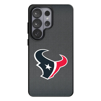Houston Texans Linen MagSafe Compatible Phone Case for Samsung Galaxy