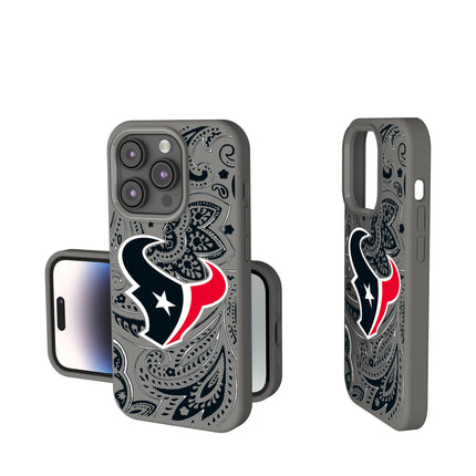 Houston Texans Paisley Soft Touch Phone Case for Apple iPhone
