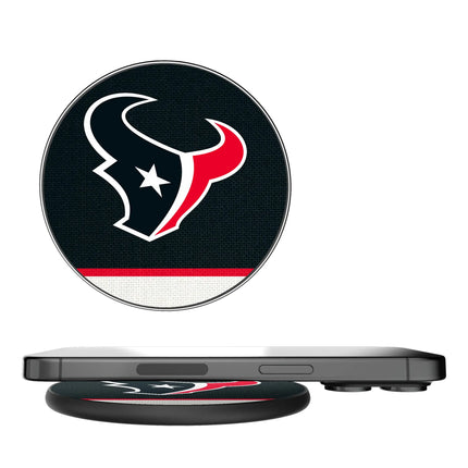 Houston Texans Stripe 15-Watt Wireless Charger