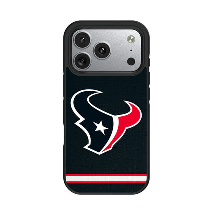 Houston Texans Stripe Bump Phone Case for Apple iPhone