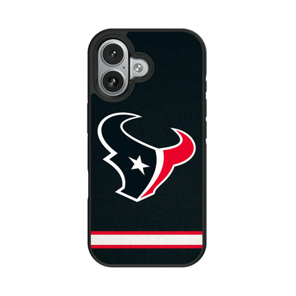 Houston Texans Stripe Bump Phone Case for Apple iPhone