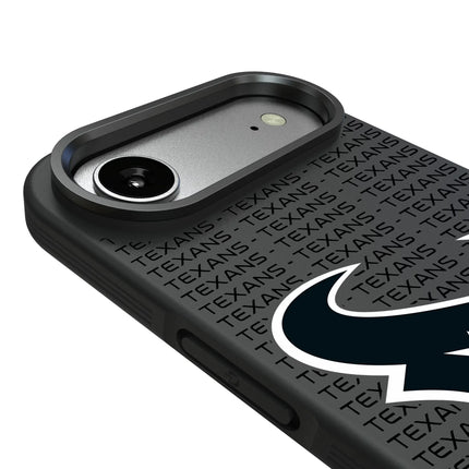 Houston Texans Text Backdrop Bump Phone Case for Apple iPhone