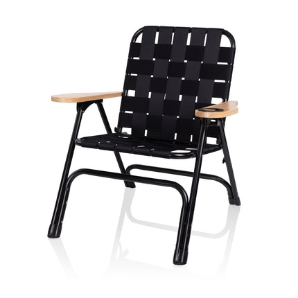 Lux Woven Camp Chair