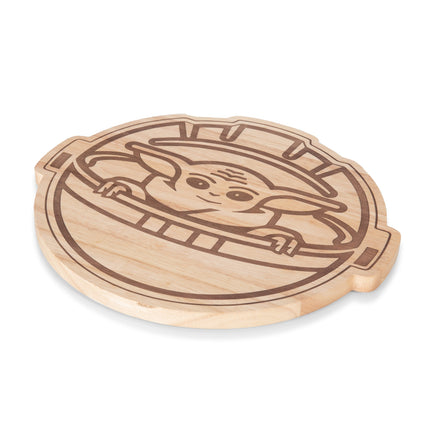 Mandalorian Grogu Buggy - 16" Serving Board