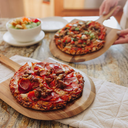 Toy Story - Acacia Personal Pizza Peel Serving Board Paddle Set of 2