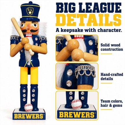 Milwaukee Brewers - Collectible Nutcracker