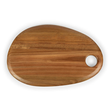 Washington & Lee Generals Pebble Shaped Acacia Serving Board 15" x 1"