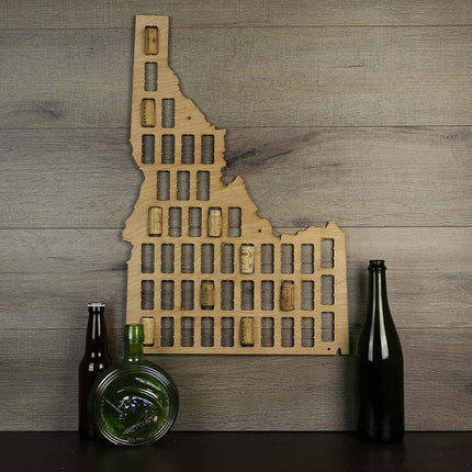 Idaho Wine Cork Map