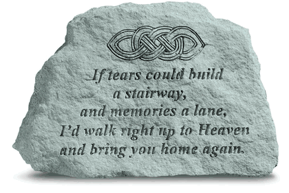 If tears could build with Celtic Knot Stone