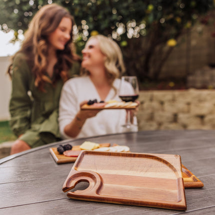 Rectangle Wine Appetizer Plate Set of  Four
