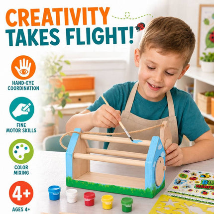 Bug Habitat Wood Craft & Paint Kit