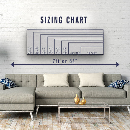 Personalized One Way Wall Hanging | Clean & Distressed Metal Look