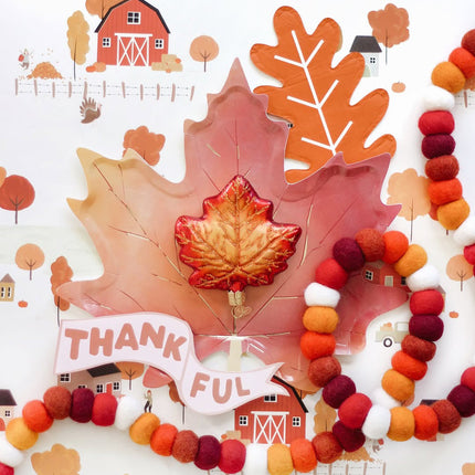 Red Maple Leaf Ornament