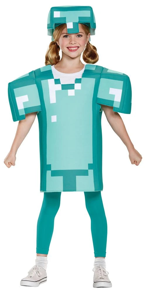 Kids Armor Classic Costume - Minecraft