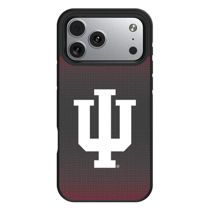 Indiana University Hoosiers Linen Bump Phone Case for Apple iPhone